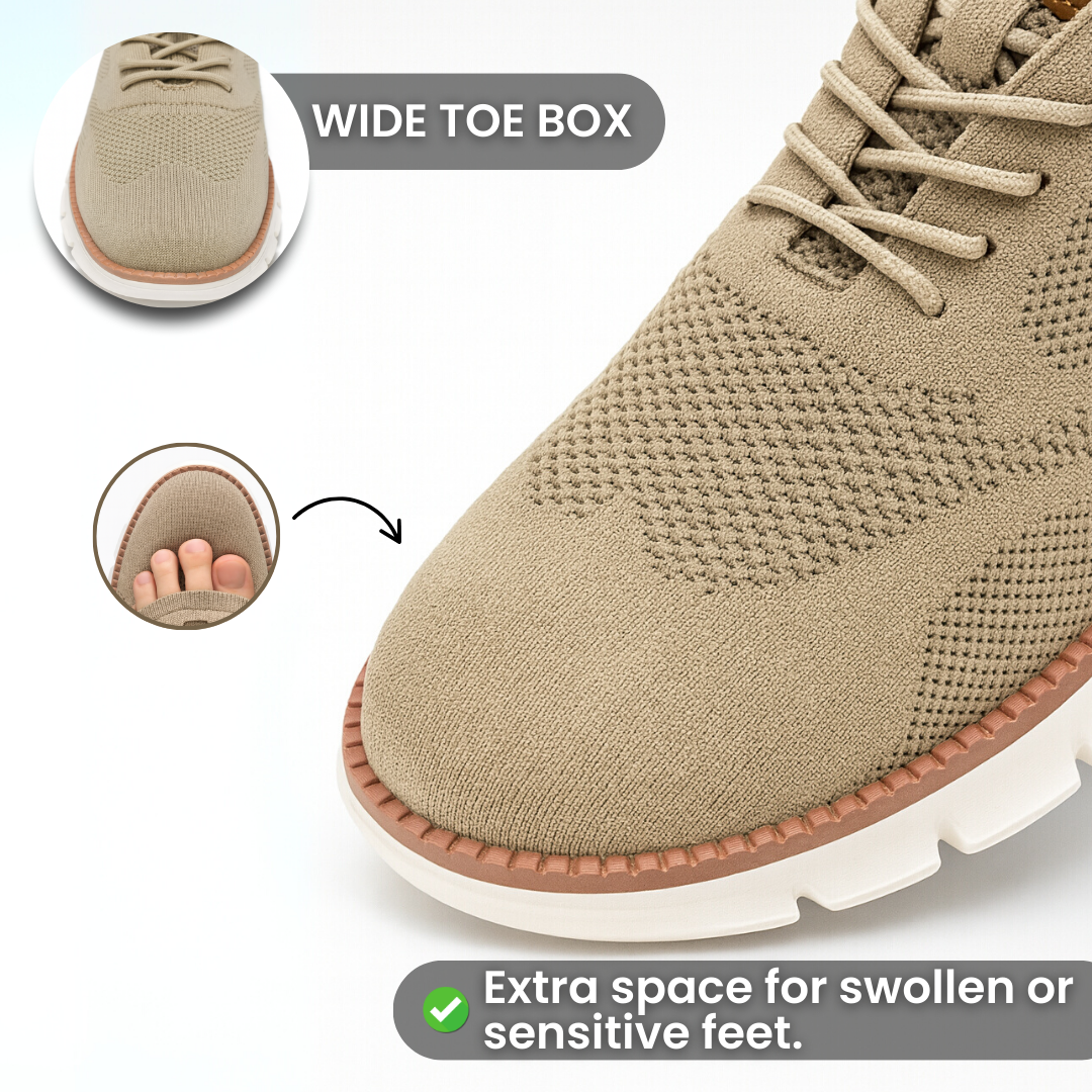 Orthora Herren Orthopädische Diabetiker-Schuhe - Extra Breit