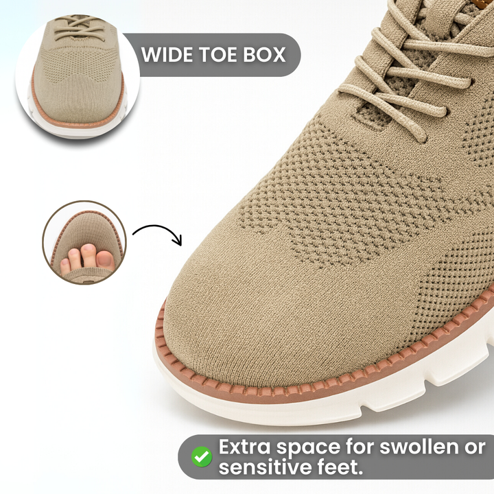 Orthora Herren Orthopädische Diabetiker-Schuhe - Extra Breit