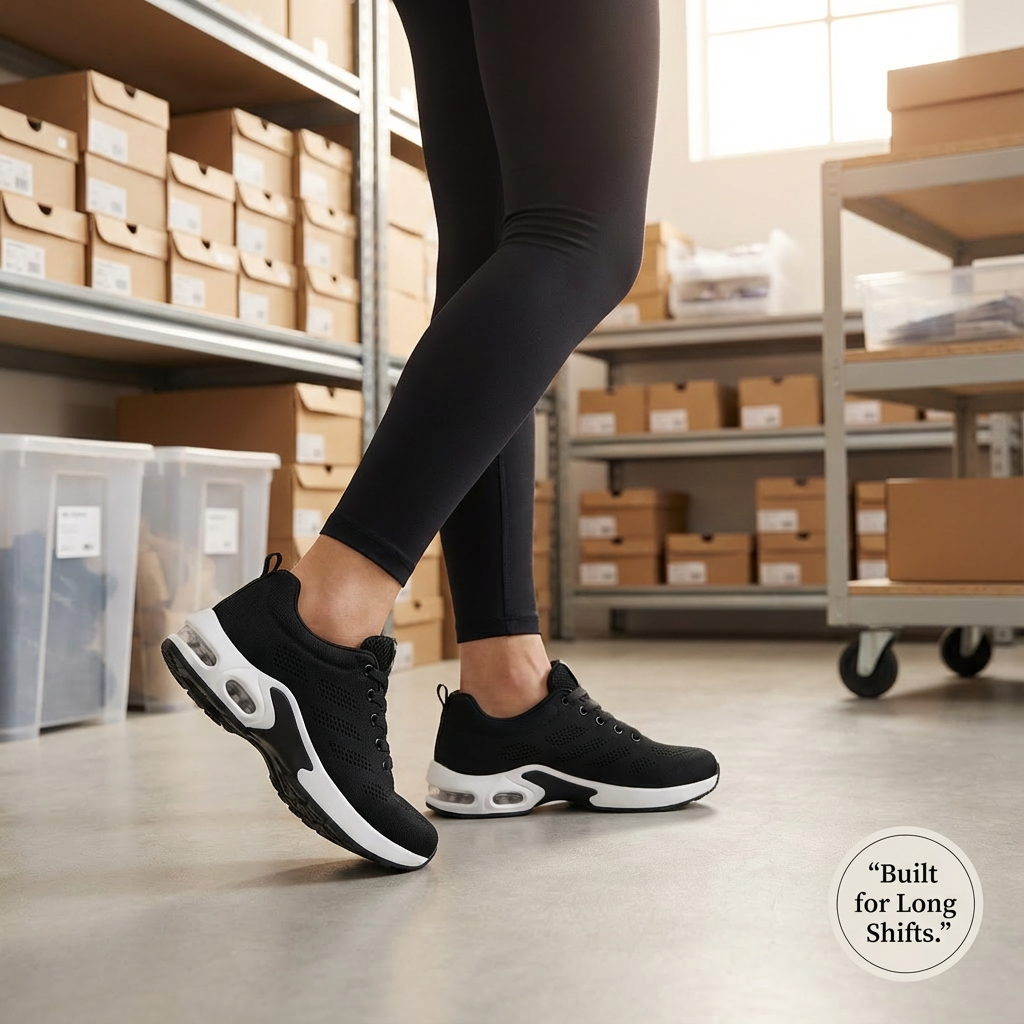 Orthora Pro – 12-Stunden-Schichtschuhe zur Linderung von Fersen- und Plantarfasziitis (Unisex)