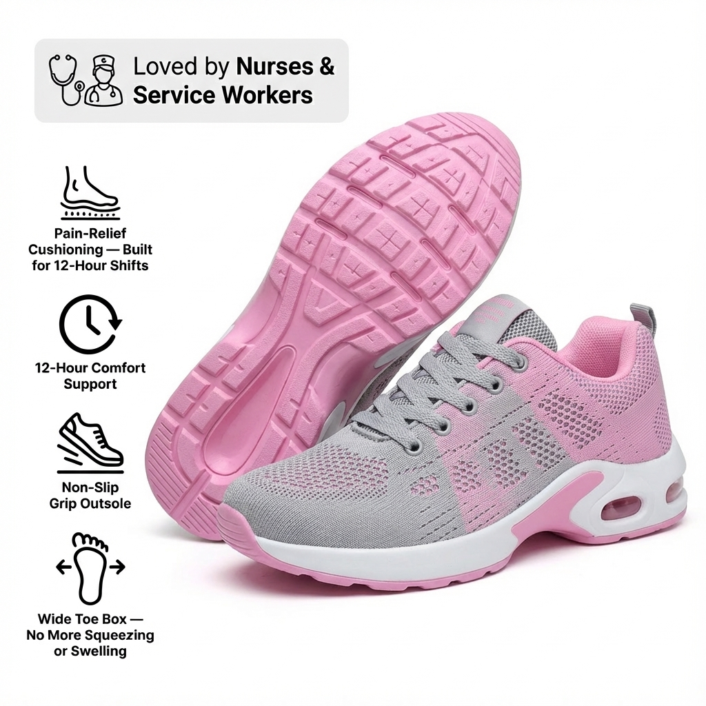 Orthora Pro – 12-Stunden-Schicht Schmerzlindernde Schuhe