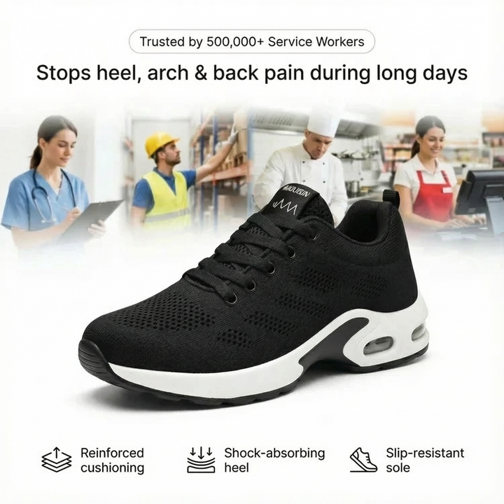 Orthora Pro – 12-Stunden-Schichtschuhe zur Linderung von Fersen- und Plantarfasziitis (Unisex) (Kopie)