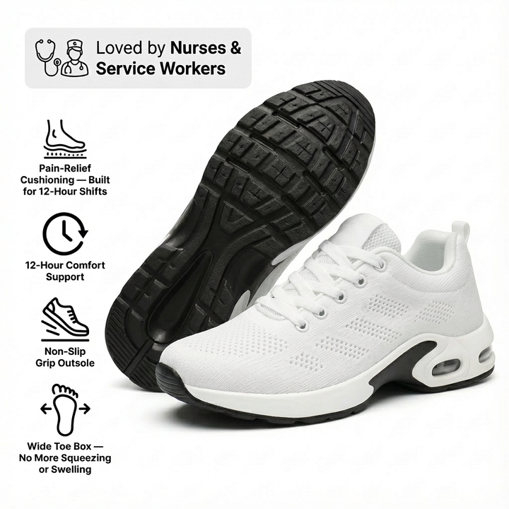 Orthora Pro – 12-Stunden-Schichtschuhe zur Linderung von Fersen- und Plantarfasziitis (Unisex)