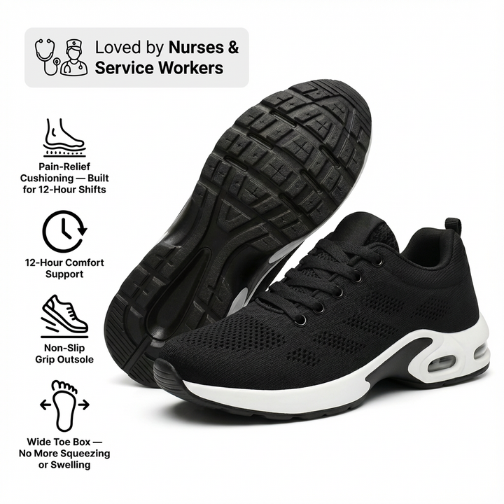 Orthora Pro – 12-Stunden-Schuh für Erleichterung bei Fersen- und Plantarfasziitis (Unisex)