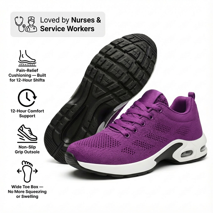 Orthora Pro – 12-Stunden-Schuh für Linderung von Fersen- und Plantarfasziitis (Unisex)