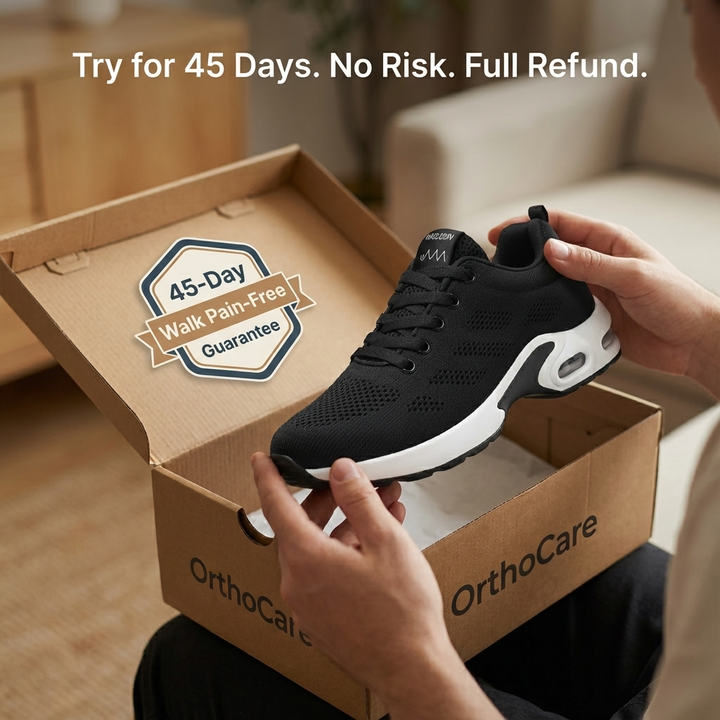 Orthora Pro – 12-Stunden-Schichtschuhe zur Linderung von Fersen- und Plantarfasziitis (Unisex)
