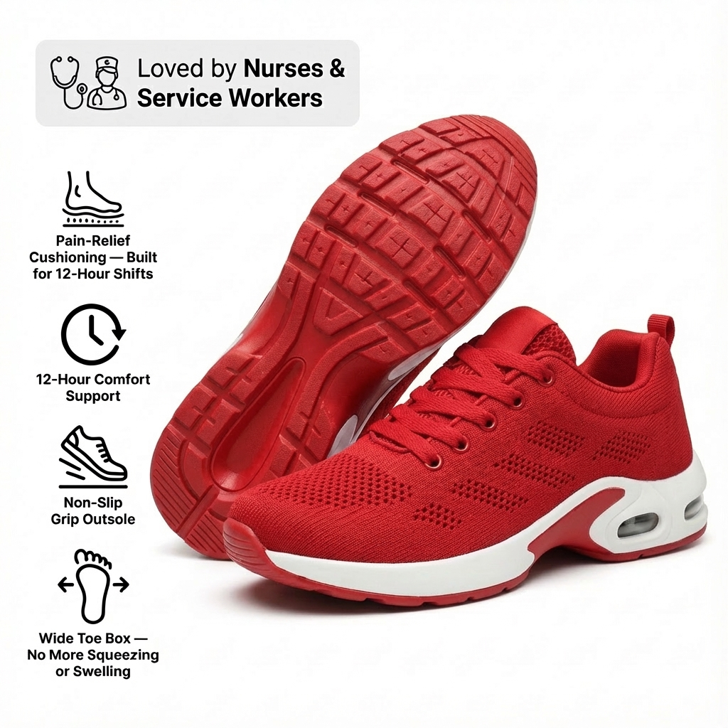 Orthora Pro – 12-Stunden-Schicht Schmerzlindernde Schuhe