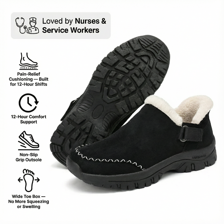 NursePro 12-Stunden-Schicht Clogs — Plantarfasziitis &amp; Fersenschmerzen Linderung für Rückenschmerzen, Hallux valgus &amp; breite Füße